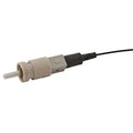 Hubbell FCST62M12 ST 2Click Fiber Optic Connector, OM1 Fiber, Pre-Polished, 12-Pack, Beige