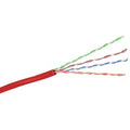 Hubbell HC6RRER CAT6 Cable, Riser, REELEX Box, Red