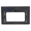 Hubbell HMRBBK Furniture Reducing Adapter Plate, Herman Miller, Black
