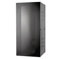 Hubbell HSQ4826 CabinetQUADCAB Wall Mount 4'H x 26"D Black, Rack Cabinet and Frame