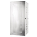 Hubbell HSQ4826W Rack Cabinet and Frame, Quadcab Ceiling Mount|Wall Mount, 4' High by 26" Deep, with Window, White
