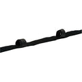 Hubbell HVWM Cable Manager, Velcro, Workstation, 4-Loop, 44", Black