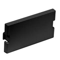 Hubbell IMB1BK Istation Module Blank 1U, 5-Pack, Black