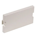 Hubbell IMB1OW Istation Module Blank 1U, 5-Pack, Off White