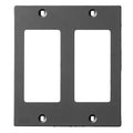 Hubbell KP26BK Ceiling Mount Wall Mount Plate, Faceplate Keypad SER1-GSTYLELINE, Black