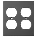 Hubbell KP82BK Ceiling Mount Wall Mount Plate, Black