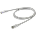 Hubbell NSC6AB07 netSELECT 24/8 CAT6a Patch Cord, Slim, Snagless, PVC-CM, 7', Blue