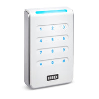 HID 40KTWS-00-01K62D Signo 40K Wall Mount Keypad Reader Multi-Technology Mobile Ready Terminal Connection, White