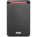 HID 40NKS-02-000000 Signo 40 Wall Mount Reader, 13.56MHz Profile, OSDP/Wiegand, Pigtail, Mobile Ready, Black with Silver Trim (Replaces R40, RP40)