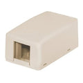Hubbell HSB1EIP Station UL Plenum Rated Surface Mount Box, 1-Port