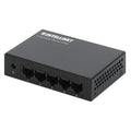 Intellinet 530378 5-Port Gigabit Ethernet Switch Metal, Desktop Size, IEEE 802.3az (Energy Efficient Ethernet), Metal Housing