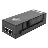Intellinet 561235 1-Port Gigabit Wall Mount Ultra PoE+ Injector, (1) 60W Port, Plastic Housing