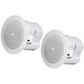 JBL Professional Control 42C Ultra-Compact In-Ceiling Satellite Loudspeaker, 2.5", Pair, White