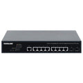 Intellinet 562003 10-Port L2+ Fully Managed PoE++ Switch with (8) Gigabit Ethernet Ports and (2) SFP Uplinks