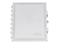 AccelTex ATS-00281 14x12x6 Polycarbonate Enclosure, Solid Door, Latch Lock, Non-Configured