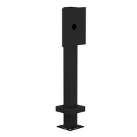 Pedestal Pro 44TOW-CELL-01-CRS 48" Ped, No Neck, Steel, Blk, CellGate WXL Surface