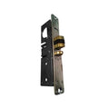 Adams Rite 4510-35-101-335 Left Hand Deadlatch, 1-1/8" Backset, Black