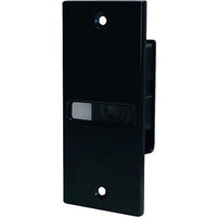Hanwha SHD-46VDB Flush Door Jamb Housing for XNB-6001 and PNM-9000QV Cameras using SLAT4680V/A Lens Modules, Black