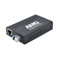 AMG Systems AMG210M-1F-1SS1A Mini Media Converter 100Mb Ethernet to Singlemode Fiber, SC Connector, 1-Fiber, AC Power