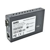 AMG Systems AMG210M-1F-1SS1A Mini Media Converter 100Mb Ethernet to Singlemode Fiber, SC Connector, 1-Fiber, AC Power