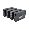 AMG Systems AMG210M-1F-1SS2 Mini Media Converter 100Mb Ethernet to Singlemode Fiber, SC Connector, 2-Fiber, AC Power