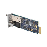 AMG Systems AMG260B-1G-1S Series Industrial Blade Media Converter Card, 1 x 10/100/1000Base-T(x) RJ45 Port, 1 x 100/1000Base-Fx SFP Port, Blade Rack Power Input