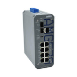 AMG Systems AMG570-2GBT-4GAT-2G-3S-P300 Series Layer 2+ Managed Industrial Ethernet Switch, 8x 10/100/1000TX, 2x 90W, 4x 30W PoE, 3x 100M/1G/2.5G SFP Switch, 52V, 480W PSU, 2x 1Gb MM SFP