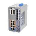 AMG Systems AMG570-2GBT-6GAT-8S-P360 Series Layer 2+ Managed Industrial Ethernet Switch with 2x 90W PoE, 6x 30W PoE, 8x SFP Ports