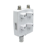 AMG Systems AMG8870F-M-E Outdoor Wireless Radio, Up to 870 Mbps Using 80 MHz Channels, Requires External Antenna, Includes 1x Radio, 1x 24VDC Passive PoE Injector and 1x Pole Mount Bracket
