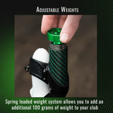 DriVR Elite Mini - Adjustable VR Weighted Golf Club Handle Accessory - Compatible with Quest 2, 3/3s, and Pro - For GOLF+