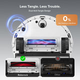 Roborock Q10 S5+ Robot Vacuum and Mop with Auto-Empty Dock - detail view | Silarius