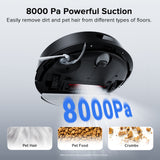 Roborock Q7 L5 Robot Vacuum and Mop with 8,000 Pa Power Suction - rear view | Silarius