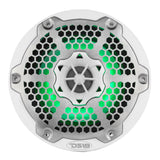 6.5' Marine 2-Way Hybrid Speaker with RGB LED, Compression Driver and Neodymium Magnet | 250W RMS... - detail view | Silarius
