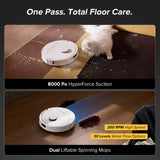 Roborock QV 35A Robot Vacuum with Multifunctional Dock (Upgraded from Qrevo S) - detail view | Silarius