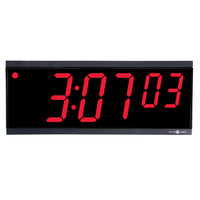Pyramid SED4R6LDRB SYNC POE Digital 4 X 6 LED Clock