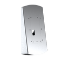 Pedestal Pro 511WED-COID-02-304 5" x 11" Stainless Steel Tilt Wedge - Control iD FaceMax and FacePro