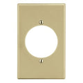 Hubbell P724I Wall Plate, Single Gang with 2.15-Inch Opening, Ivory