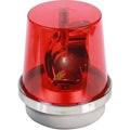 Edwards Signaling 52R-N5-40WH 52R-N5-40WH 52 Series Rotating Halogen Beacon, gray base, red colored LED, 25000 hours, flash rate 75 fpm, 120/AC, 0.35 A