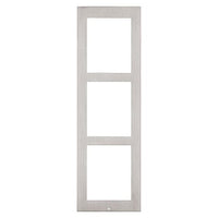 2N 01291-001 IP Verso and LTE Verso 3-Module Frame, Surface Mount, Nickel