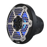 6.5" Marine 2-Way Hybrid Speaker with RGB LED, Compression Driver and Neodymium Magnet | 250W RMS 4-Ohm - detail view | Silarius