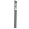 Pedestal Pro 5BOL-COID-01-304 54" Round 5" Diameter Pedestal - Mounts Control iD Face Max