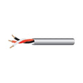 West Penn 230GY1000 Non Plenum Audio Cable, 22/3 Solid CMR Gray Cable, 1000'