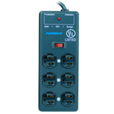Furman SS-6B Strip Surge Protector with Block Outlets, 6 Outlet, 15A 120V