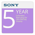 Sony Pro SPS43BZ30JEW5 Extended Warranty Service Plan for Sony FW-43BZ30J 43" BRAVIA Professional Display