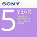 Sony Pro SPS75X80KEW5 Extended Warranty Service Plan for Sony FWD-75X80K 75" BRAVIA Professional Display