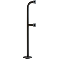 PEDESTAL PRO 64-9C-D 64" Dual Height Gooseneck Pedestal - Dual Channel
