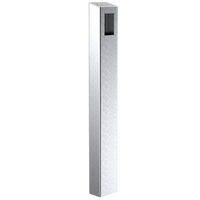 Pedestal Pro 64TOW-ZENI-02-304 47" Stainless Tower fits Zenitel EAPIR-8, EBMDR-8, ECPIR-3P, ECPIR-P