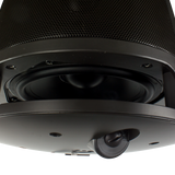 TruAudio AS-360 2-Way 6.5" Landscape Outdoor Speaker, 3 Tweeters, 3-50 Watts, 8 Ohms / 70V Switchable, with Base