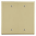 Hubbell P23I Ceiling Mount Wall Mount Plate, Ivory