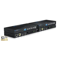 Blustream HEX18GARC-KIT Advanced HDBaseT Extender Set, 328'